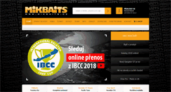 Desktop Screenshot of mikbaits.cz